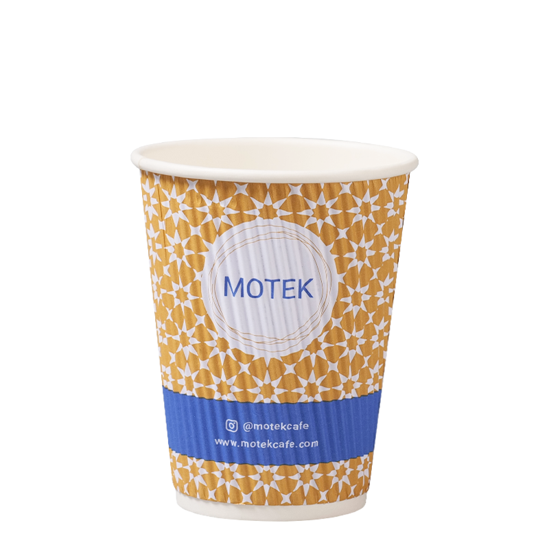 Pohár na zvlnenú stenu